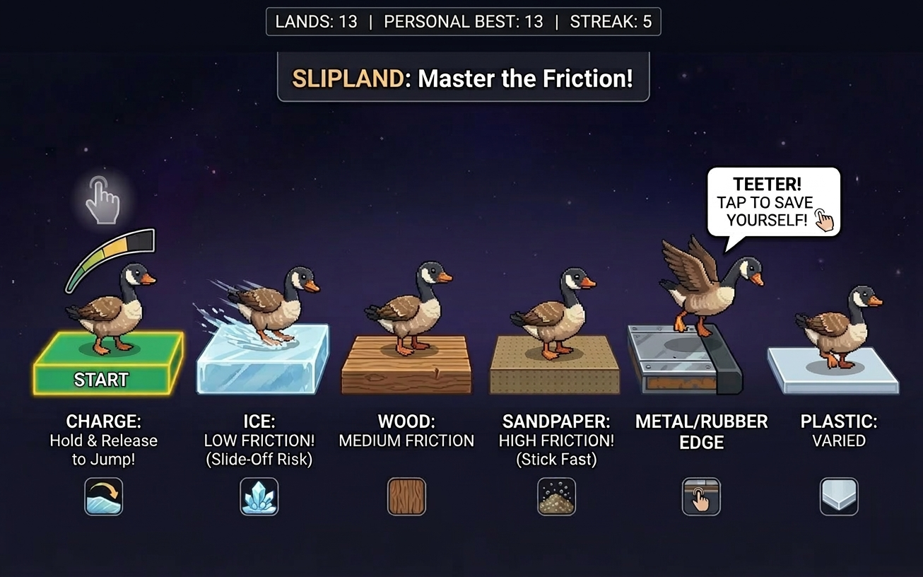 Slipland: Master the Friction